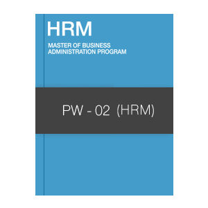  แบบฟอร์ม PW - 02 (HRM)